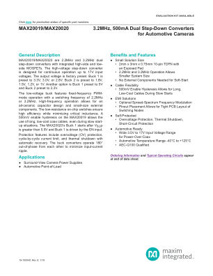 MAX20019-MAX20020 datasheet cover page