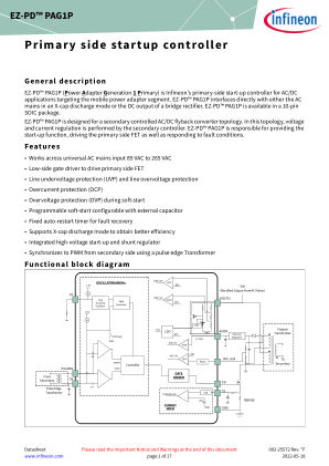 CYPAP111 datasheet cover page