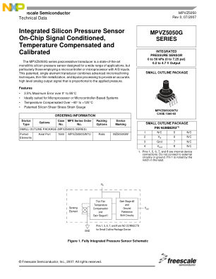 MPVZ5050 datasheet cover page
