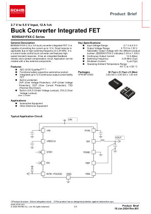 BD9SA01F80-C datasheet cover page