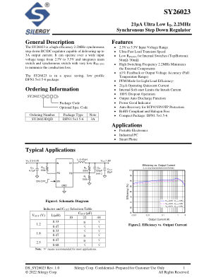 SY26023DQD datasheet cover page