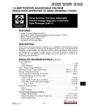 OM1320 datasheet cover page