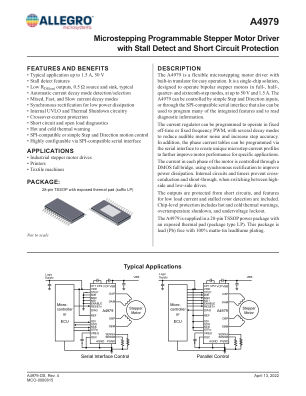 A4979 datasheet cover page