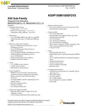 K50P100M100SF2V2 数据手册首页