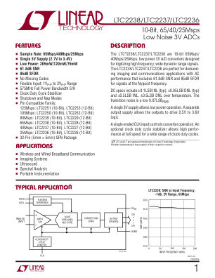 223876FA datasheet cover page