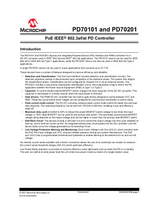 PD70201ILQ-TR 数据手册首页