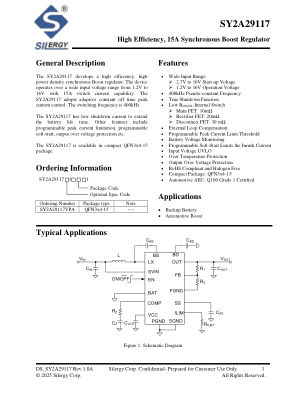 SY2A29117VPA datasheet cover page