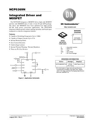 NCP5369N datasheet cover page