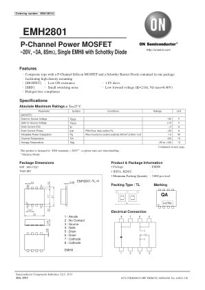 EMH2801 数据手册首页