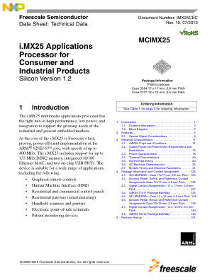 IMX25CEC datasheet cover page