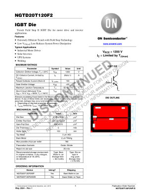 NGTD20T120F2WP 数据手册首页