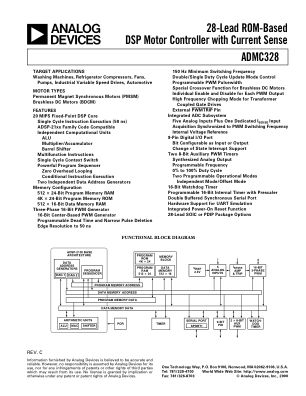 ADMC328 数据手册首页