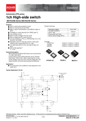 BD1HDU50EFJ-C 数据手册首页