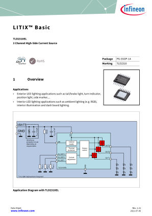 TLD2310EL datasheet cover page