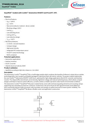 FF08MR12W1MA1-B11A datasheet cover page
