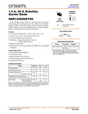 NSR15304 数据手册首页