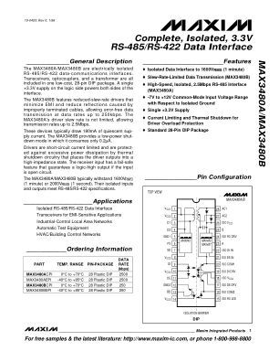MAX3480A-MAX3480B datasheet cover page