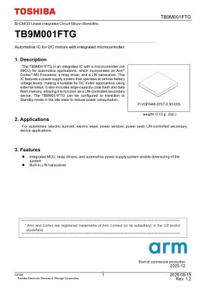 TB9M001FTG datasheet cover page