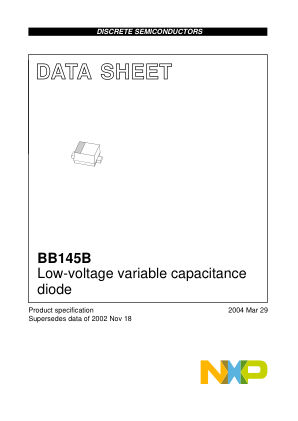BB145B 数据手册首页