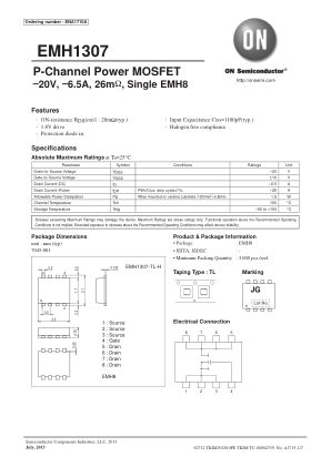 EMH1307 数据手册首页