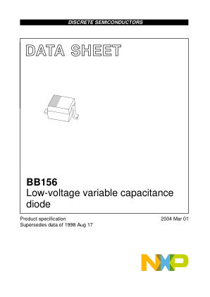 BB156 数据手册首页