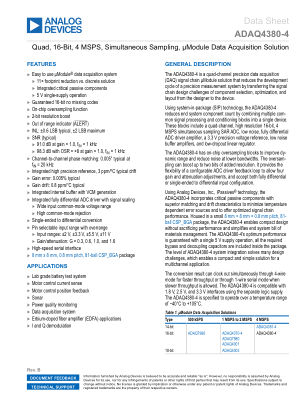 ADAQ4380-4 datasheet cover page