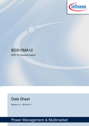 BGS15MA12 数据手册首页