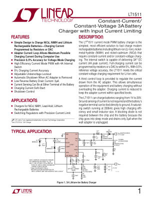 1511FB datasheet cover page