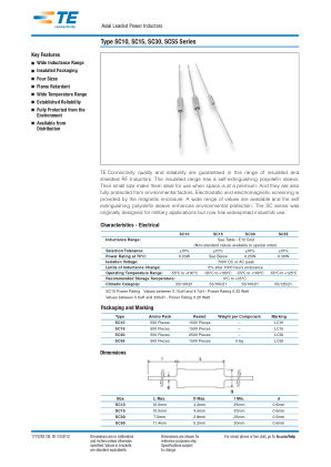 SC30101KT datasheet cover page