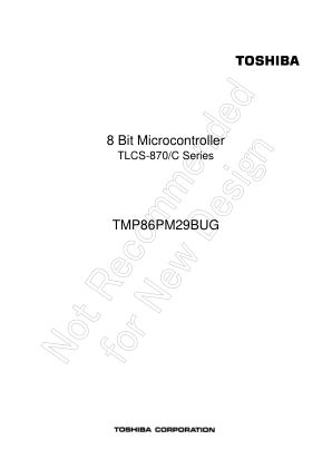 TMP86PM29BUG 数据手册首页