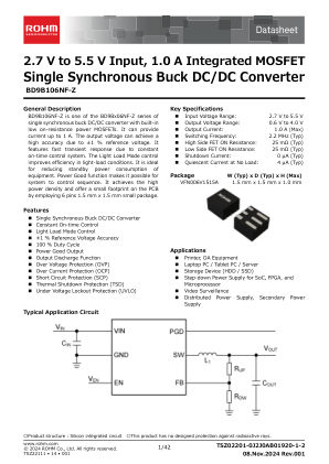 BD9B106NF-Z datasheet cover page