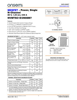 NVMTSC1D3N08M7 数据手册首页