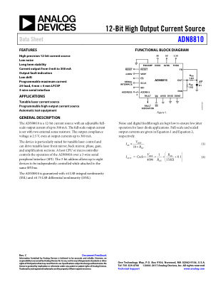 ADN8810 datasheet cover page