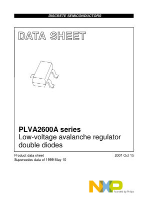 PLVA2659A datasheet cover page