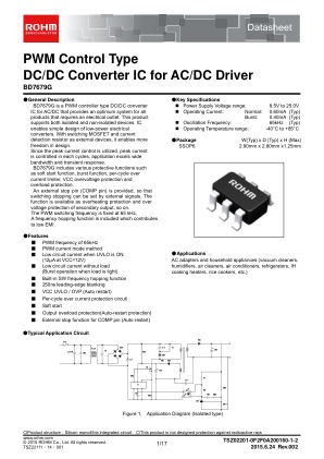 BD7679G datasheet cover page
