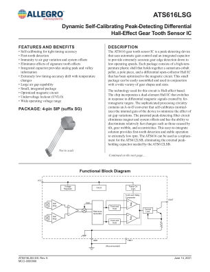 ATS616 datasheet cover page