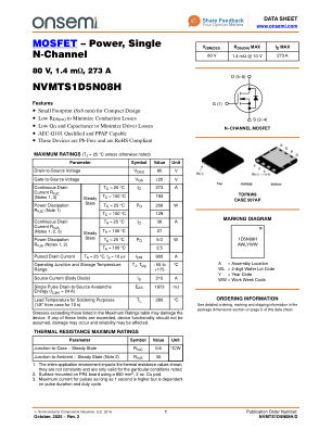 NVMTS1D5N08H 数据手册首页