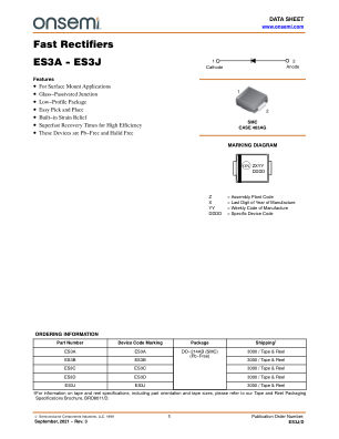 ES3J 数据手册首页