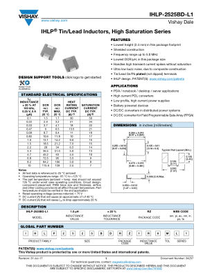IH25BDL1 datasheet cover page