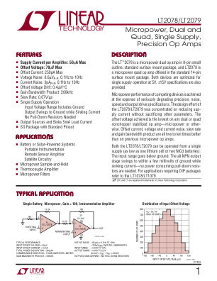 20789FA datasheet cover page