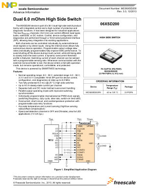 MC06XSD200 datasheet cover page