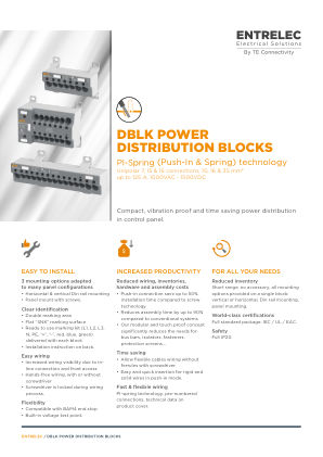 1SNL407611R0000 datasheet cover page