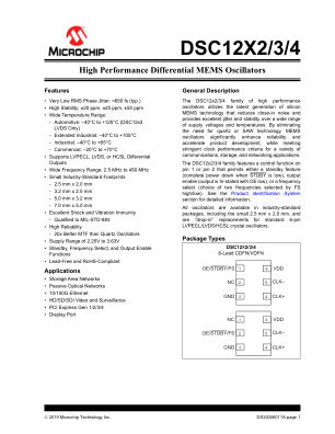 DSC1200CL3-PROGT 数据手册首页