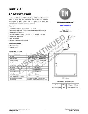 PCFG75T65SQF datasheet cover page
