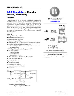 NCV4263-2C datasheet cover page