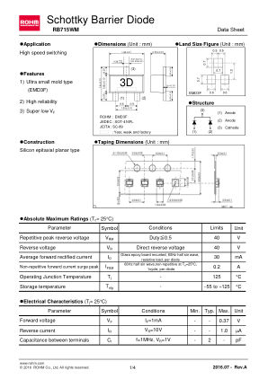 RB715WM 数据手册首页