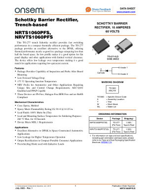 NRTS1060PFS 数据手册首页