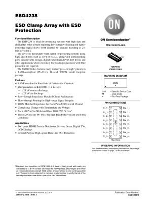 ESD4238 数据手册首页