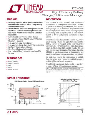 4088FB datasheet cover page