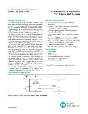 MAX16122-MAX16125 datasheet cover page